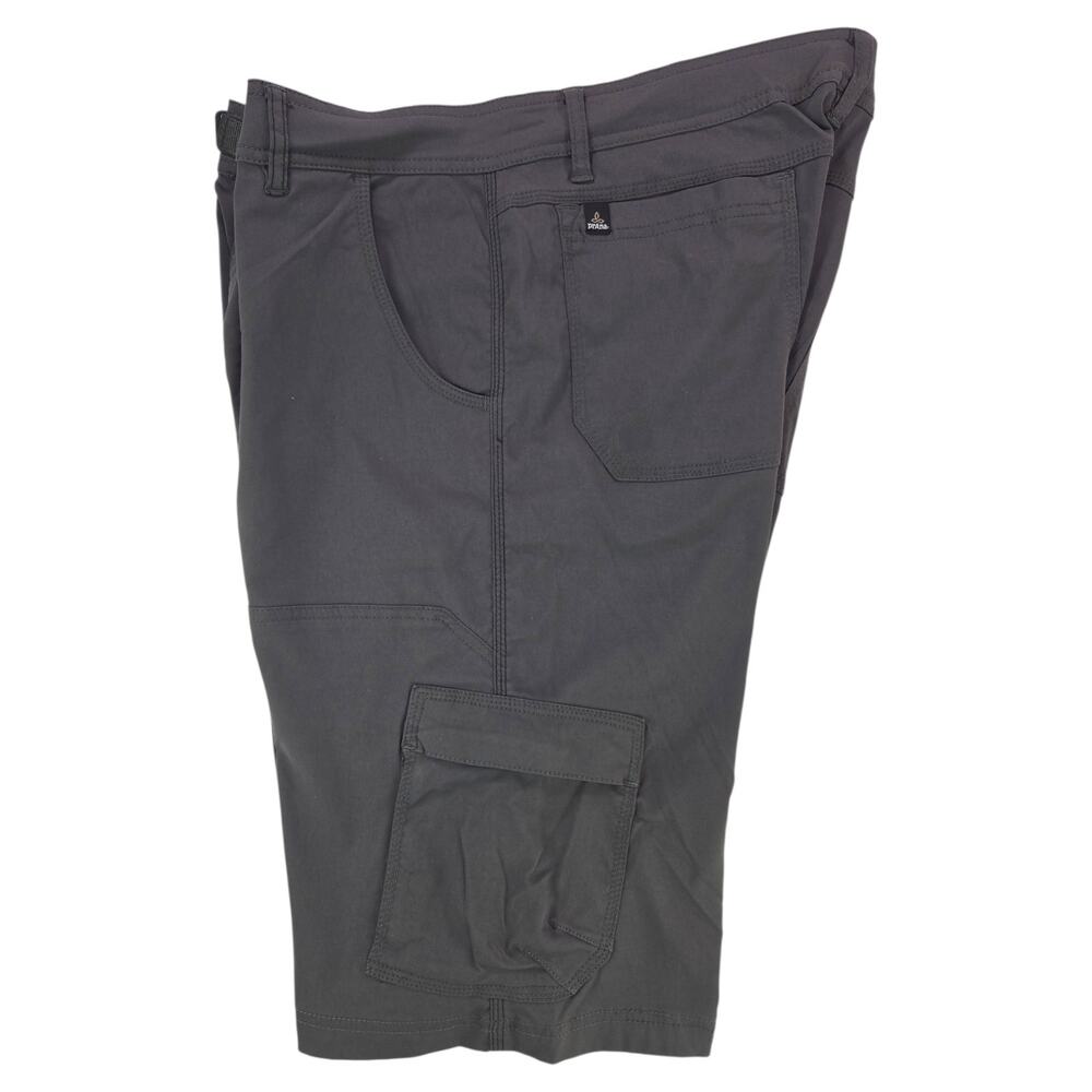 prAna | Gray Stretch Zion 12" Shorts | Size XL - Picture 4 of 4